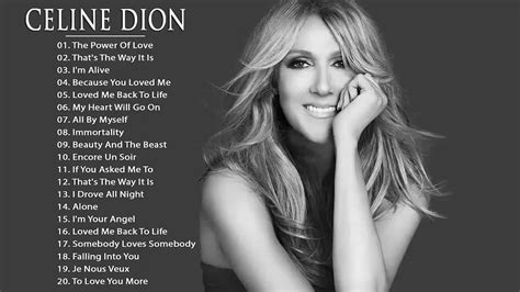 list of celine dion albums